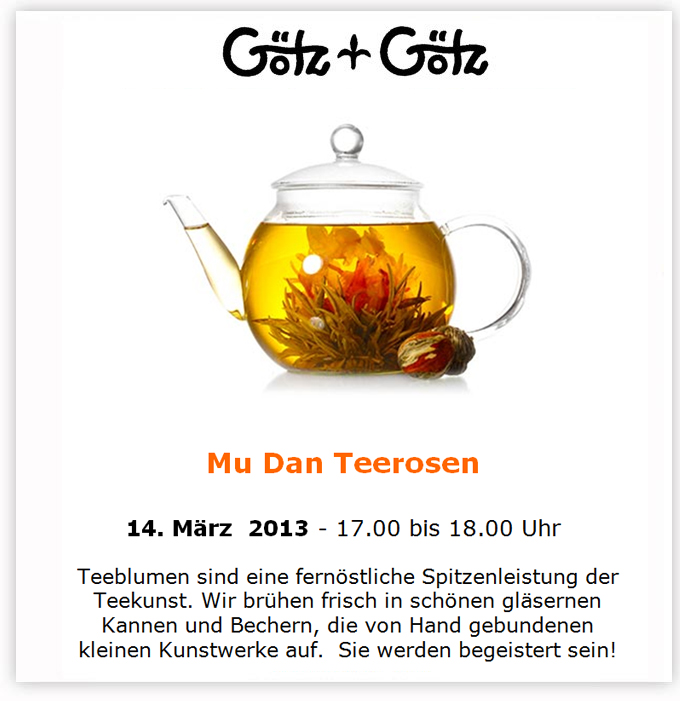 10 Jhare G�tz und G�tz Teeladen